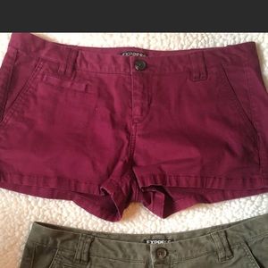 Berry Twill Express short